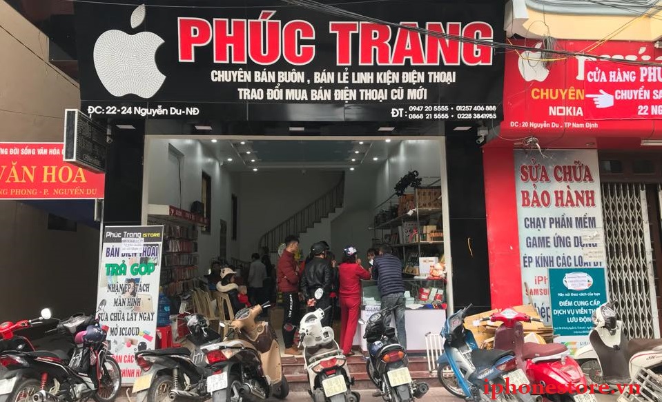 Cửa hàng điện thoại Phúc Trang Nam Định