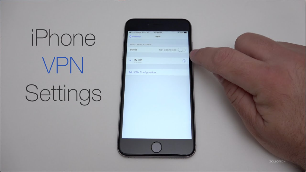 How to setup VPN on Iphone