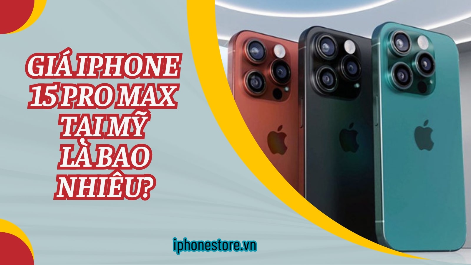 Giá iPhone 15 pro max tại Mỹ là bao nhiêu?
