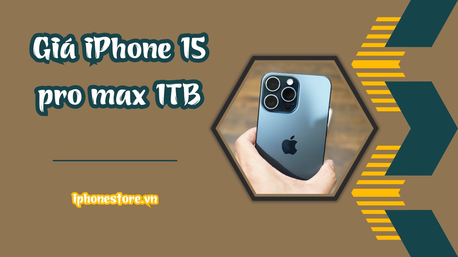 Giá iPhone 15 Pro Max 1TB