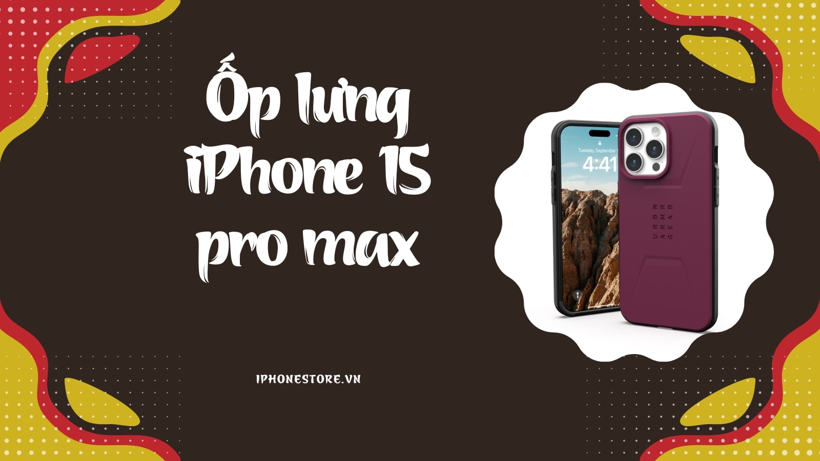 Ốp lưng iPhone 15 Pro Max