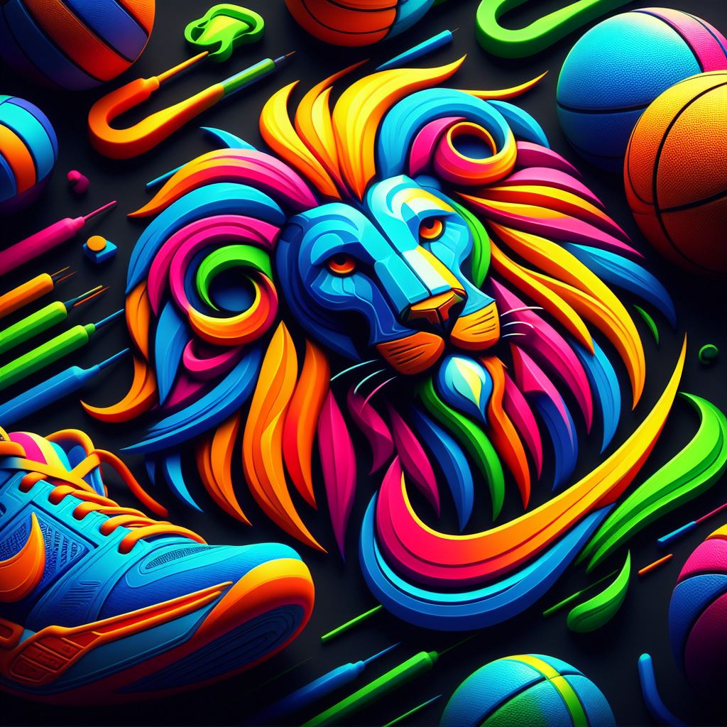 Hình nền Nike và sư tử